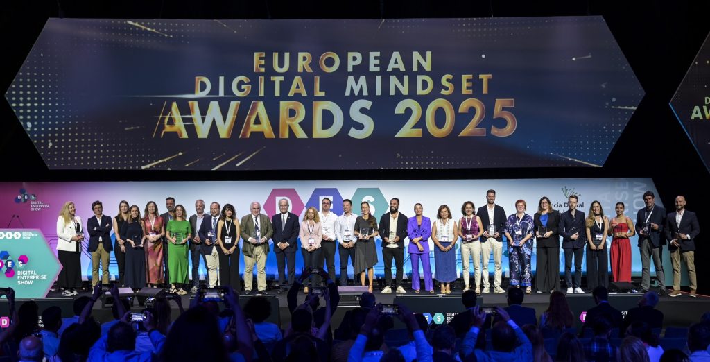 Ganadores y finalistas de los European Digital Mindset Awards 2025