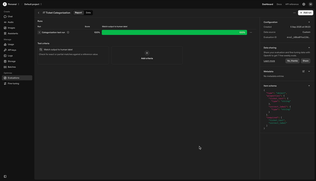 Evaluaciones de IA IA